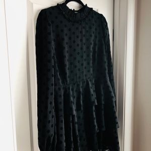 Forever21 Black Mini Dress with Back tie